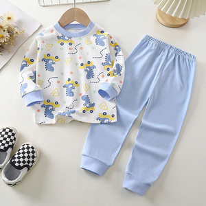 Conjunto de Ropa y Pantalones de Otoño para Niños, Ropa Interior Térmica para Niños, Pijamas de Forro <span class=keywords><strong>Polar</strong></span> para Niñas - Product Image 5
