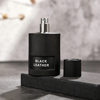 Flacon de parfum de luxe pour homme avec pompe vaporisateur pour emballage d'eau de parfum et de cologne