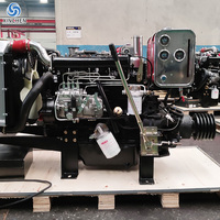 Moteur diesel atmosphérique ZH490P 4 cylindres 2,54 L avec poulie d'embrayage pour machines agricoles et équipements à entraînement par courroie