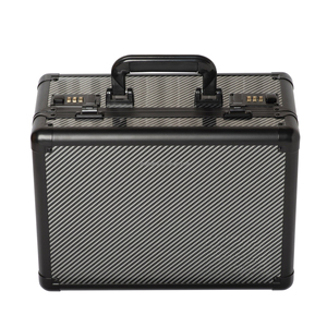 Sợi carbon kết cấu phân loại thể thao PSA trường hợp khung nhôm thẻ slab lưu trữ Trường hợp với 3 hàng cho PSA/BGS - Product Image 3