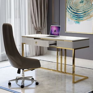 Scrivania Post-moderna Nordica 2025, Lusso Accessibile, Scrivania <span class=keywords><strong>e</strong></span> Sedia <span class=keywords><strong>da</strong></span> <span class=keywords><strong>Ufficio</strong></span> Moderne <span class=keywords><strong>e</strong></span> Semplici, <span class=keywords><strong>Arredamento</strong></span> Creativo per <span class=keywords><strong>Studio</strong></span> Domestico - Product Image 4
