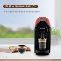 Machine à Café Portable Mini NES à Capsules 1400W Électrique