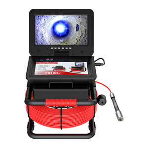 Câble 5MM 50M Caméra d'inspection d'égout IPS 10 "avec enregistrement audio vidéo à écran DVR AHD 1080P et <span class=keywords><strong>image</strong></span> 5X <span class=keywords><strong>agrandir</strong></span> l'endoscope - Product Image 1