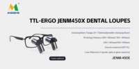 Loupe médicale JENM TTL Ergo Loupe, 3.5x, 4.5x, 5.5x, 6.5X. Convient pour la dentisterie, la neurochirurgie et les loupes chirurgicales personnalisées.