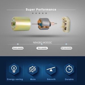 Moteur à engrenages à réduction de vitesse électrique à couple élevé DC 12V 100RPM, arbre de sortie centré, diamètre de la boîte de vitesses 37mm - Product Image 2