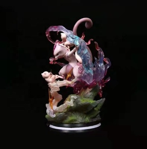 Figurine de scène en PVC de haute qualité pour Pokémon Gk Mewtwo, version fantaisie lumineuse, pour la décoration de la maison - Product Image 2