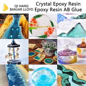 เรซินอะคริลิกใสและสารช่วยแข็งตัว AB กาวคุณภาพสูง สำหรับงานก่อสร้างคริสตัล - Product Image 5