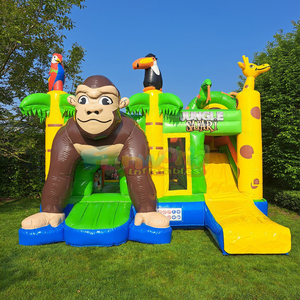 Commercial Grade Kids Outdoor Party <strong>Jumper</strong> Bounce House and Slide Chateau Gonflable Inflatable <strong>tiger</strong> Bouncy Castle - Product Image 3