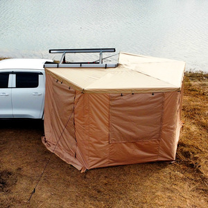 Retráctil camper van 4x4 Sunproof de techo de coche <span class=keywords><strong>fiamma</strong></span> de 270 grados del lado del coche <span class=keywords><strong>toldo</strong></span> tienda con paneles de luz LED - Product Image 5