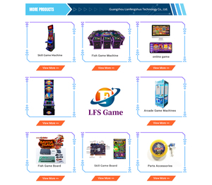 Bắc Mỹ nóng bán kỹ năng trò chơi máy tủ mới 43 inch màn hình cong với màn hình hàng đầu kỹ năng trò chơi máy - Product Image 4