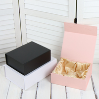 Caja de Regalo Magnética Plegable con Relieve de Lámina Dorada Personalizada, Nueva Caja de Cartón para Almacenamiento de Pelucas