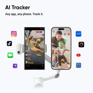 Kit Inst360 Flow 2 <span class=keywords><strong>Pro</strong></span> AI Tracker, stabilisateur de caméra d'action pour téléphone portable alimenté par l'IA - Product Image 3