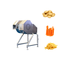 Gemakkelijk te bedienen gemotoriseerde friet spiraalsnijmachine multifunctioneel 220V/380V 1.5KW commercieel gebruik groenten fruit
