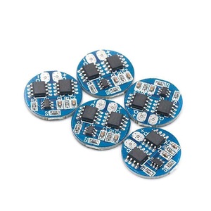 แผงป้องกันแบตเตอรี่ลิเธียมไอออนแบบวงกลม 7.4V กระแสไฟทำงาน 5A จำกัดกระแสเกิน 7A ป้องกันการชาร์จเกินและการคายประจุเกิน PCB - Product Image 3