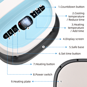 Máquina de Prensa de Calor Portátil de Fábrica de 8.3*9.6 Pulgadas (21*24 cm), Máquina de Impresión por Transferencia de Calor de Bricolaje de Tamaño Pequeño, <span class=keywords><strong>Mini</strong></span> Prensa de Calor Manual - Product Image 4