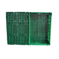 Joint boîte de rangement en plastique bon prix petit plateau à ongles Inserts en plastique Agriculture caisse pliable en plastique