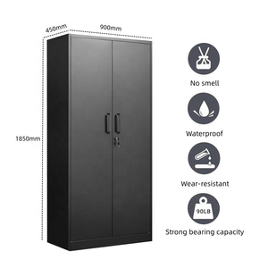 Modern Steel Filing <b>Cabinets</b> with Large Capacity Adjustable Shelves and <b>Lockable</b> Doors for Office Furniture in Hospitals Schools - Product Image 4
