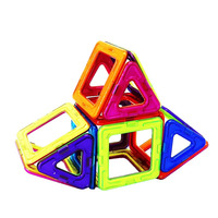 Juego de 60 Piezas de Bloques de Construcción Magnéticos 3D STEM, Bloques Magnéticos de Plástico para Niños y Niñas