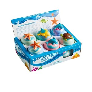 Coffret de bombes de bain Ocean Toy, infusées aux huiles essentielles, hydratantes, véganes, pour un bain relaxant, un joli cadeau pour <span class=keywords><strong>les</strong></span> amis. - Product Image 4