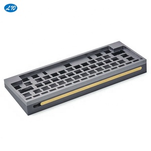 Case Metal Cnc Manufacturing Aluminium Mechanical Keyboard Prototype Case Custom Milling Metal Oem Machining Precision Fabrication Services