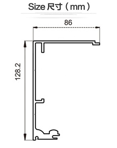 Yoursensor YSD100F Hotel Comercial de alta calidad Sistema de <span class=keywords><strong>puerta</strong></span> <span class=keywords><strong>corredera</strong></span> automática de vidrio <span class=keywords><strong>Puerta</strong></span> con sensor deslizante automático - Product Image 4