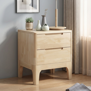 Modern Small Space Multi-Purpose Nightstand with Storage <b>Compact</b> <b>Bedside</b> <b>Table</b> for Bedroom Furniture - Product Image 2