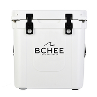 Glacière isotherme rotomoulée en PE de 33 QT, étanche, en plastique, pour la conservation des aliments et de la bière en extérieur, maintien de la glace pendant 5 jours