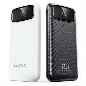 Batería Externa Personalizada de Alta Capacidad 10000 mAh con Carga Rápida de 22.5W PD para Teléfono Portátil con Pantalla Digital - Product Image 1