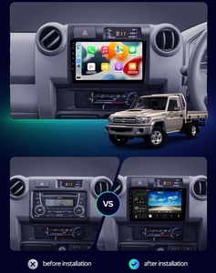 Android13 4+64GB Wireless CarPlay Android Auto for Land Cruiser 70 76 Car Stereo Radio GPS Wifi - Product Image 2