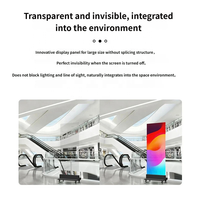 Écran LED d'affichage intérieur P2.5mm sur pied pour la publicité marketing