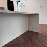 Surface Solution Marken-Fabrik Großhandel Künstlicher Stein Modifizierte Acryl-Solid-Surface Küchenarbeitsplatte