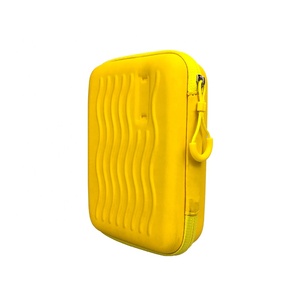 Nhà Sản Xuất Chuyên Tùy Chỉnh Màu Vàng Vỏ Cứng Không Thấm Nước Ngoài Trời Mini Hành Lý Du Lịch Xách Tay Make-up EVA Trường Hợp Mỹ Phẩm - Product Image 2