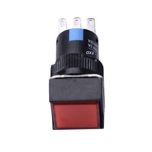 Interrupteur à bouton en aluminium avec indice de protection IP65 10A 1NO Utilisation d'appareils électroménagers Support de montage pour une installation facile - Product Image 4