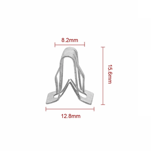 คลิปยึดโลหะ 25 ชิ้น สำหรับตกแต่งภายในรถยนต์ ขนาด 1/2" <span class=keywords><strong>x</strong></span> 5/8" สำหรับยึดแผงตกแต่ง - Product Image 3