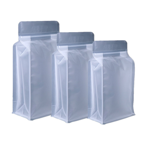 ถุงบรรจุภัณฑ์อาหาร 8 ด้านปิดผนึก แบบตั้งได้ ก้นสี่เหลี่ยม โปร่งใส ทำจากพลาสติก PE ปิดผนึกเองได้ หนา ทนทาน ปรับแต่งได้ - Product Image 4