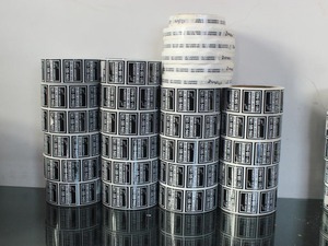 Adesivi adesivi personalizzati da notte luminosi per bottiglie di vino che si illuminano al buio - Product Image 2
