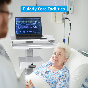 Carrelli Mobili di Alta Qualità per Studi Dentistici con Laptop e <span class=keywords><strong>Scanner</strong></span> Intraorali, Forniti dalla Fabbrica, con Staffe per Alimentazione Manuale - Product Image 5