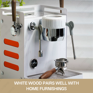 Cafetera Espresso Profesional Semiautomática de 15 Bares con Bomba Italiana, de Acero Inoxidable, para Uso en Hoteles - Product Image 3