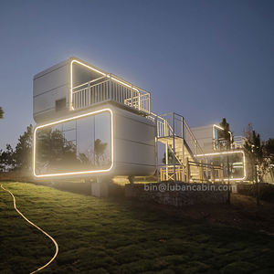 Espace créatif Capsule Mobile Homestays Maisons en conteneur Vue sur les <span class=keywords><strong>étoiles</strong></span> Chambres ensoleillées Zones scéniques du parc Internet Famous Homestays - Product Image 3