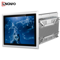 PC Industriale Integrato da 12,1 Pollici LPC FR121 W con CPU Intel Opzionale, RAM e SSD Personalizzabili, Senza Ventole, Corpo in Alluminio per Fabbriche Intelligenti