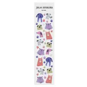 1075 peel off and stick kiss cut Sticker Sheet Wholesale Die Cut Cute Decorative Stickers