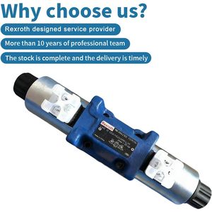 วาล์วควบคุมทิศทางโซลินอยด์ Rexroth รุ่น 4WE10G50 HG24N9K4 M ขนาด 10 วาล์วไฮดรอลิก 315 บาร์ 100 ลิตร/นาที - Product Image 2