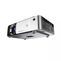 Projecteur Full HD T6 Basique LED, Prise en Charge 4K, 150 Lumens, USB, 1080p, Cinéma Domestique Portable, Proyector 1080p, WIFI, Beamer