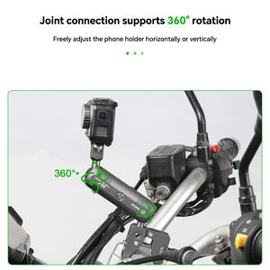 FANAUE DA série 25mm 1 pouce boule Expansion Double prise bras support de téléphone Flexible pour la diffusion en direct et l'utilisation de la tablette de bureau - Product Image 6