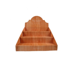 Recyclable Foldable Eco-Friendly Paperboard <b>Counter</b> Display Stand Cardboard for POP PDQ for Cosmetics and Body Care Products - Product Image 3