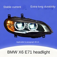 Phares avant à LED laser 12V pour X6 E71 (2008-2014) avec feux de jour et clignotants intégrés