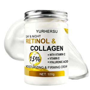 Crème Hydratante et Raffermissante en Gros au Rétinol et Collagène avec <span class=keywords><strong>Vitamine</strong></span> <span class=keywords><strong>C</strong></span>, E, <span class=keywords><strong>Acide</strong></span> <span class=keywords><strong>Hyaluronique</strong></span> et Centella Asiatica pour une Hydratation Profonde et un Teint Uniforme - Product Image 6