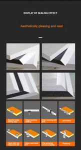 Machines à plaquer les chants pour <span class=keywords><strong>le</strong></span> travail du bois Machine à plaquer les chants automatique 8 fonctions avec pré-fraisage et coupe d'angle - Product Image 2