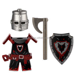 Medieval Armored Knight Action Figures Handmade Splicing Building <strong>Blocks</strong> <strong>Brick</strong> Construction Toy Eco-friendly ABS Plastic - Product Image 2