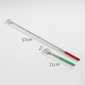 Suministro Directo de Fábrica: Rascador Telescópico de Acero Inoxidable Ecológico Grabado con Láser para Aliviar la Picazón - Ideal para Personas Mayores - Product Image 1